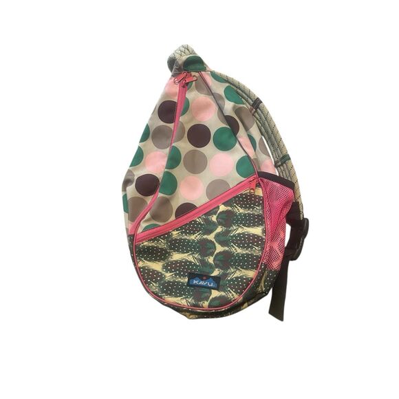 Bundle of 2 KAVU Original Rope Bag Sling Pack with Adjustable Rope Shoulder Stra - Picture 2 of 10